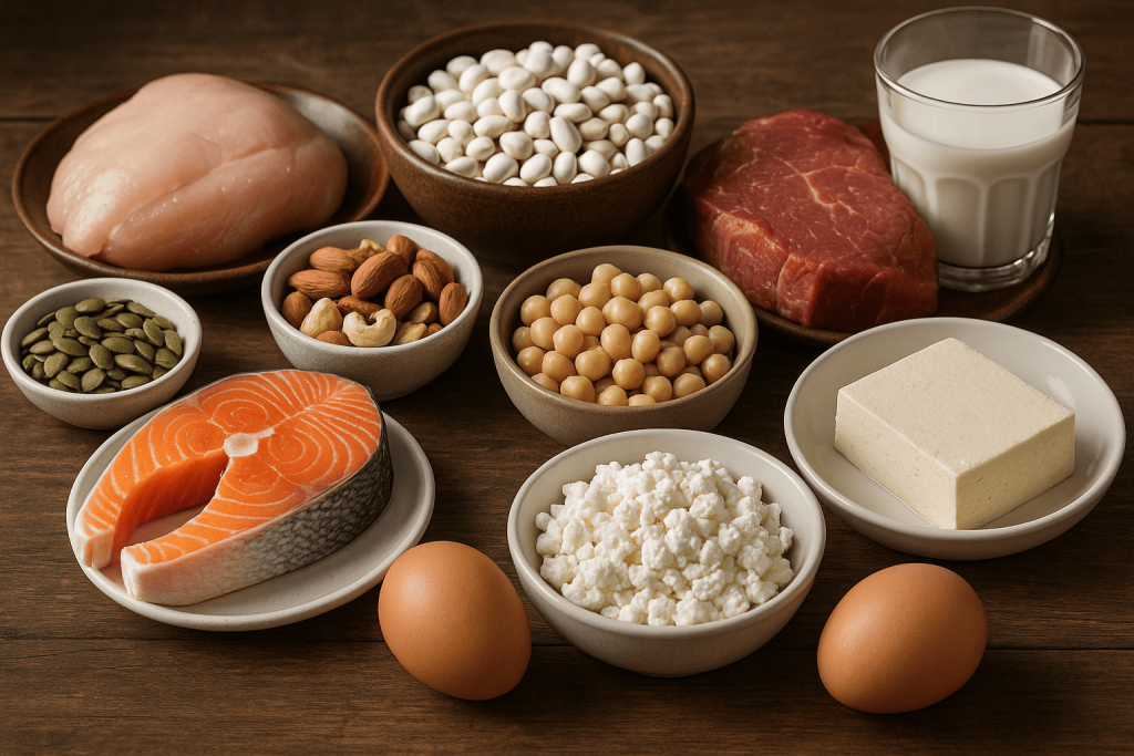 Продукти багаті на білок: повна таблиця